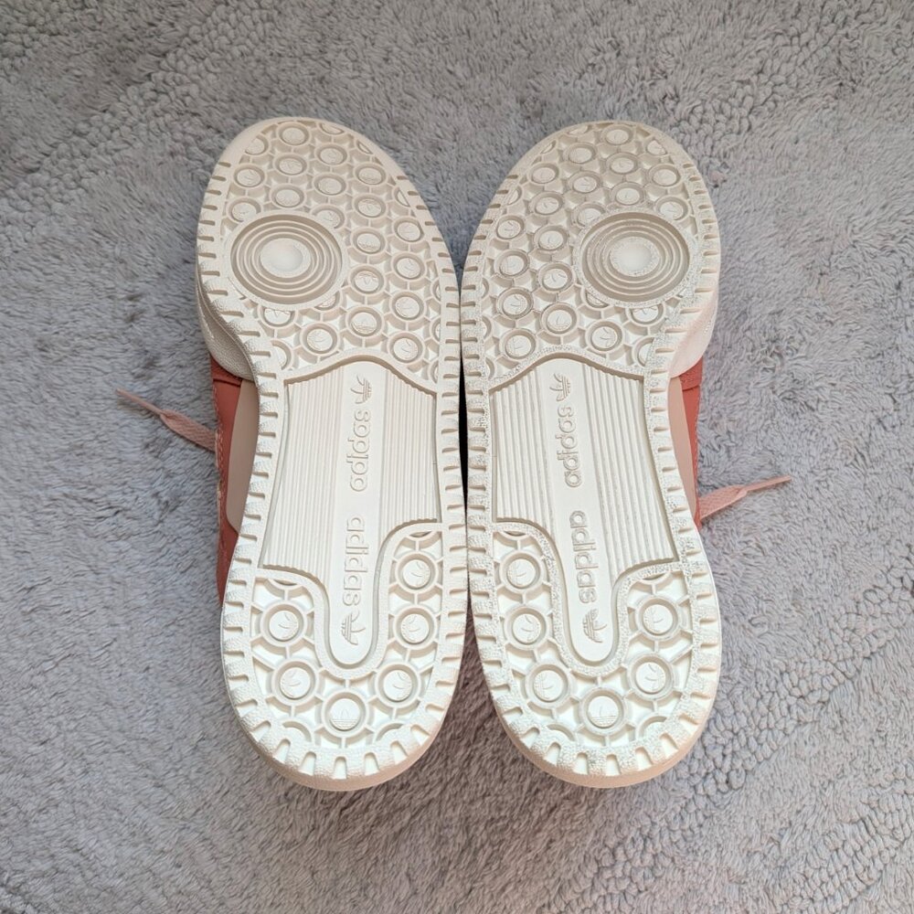 NWT adidas Originals Forum Low shoes (Size: 6, Clay / Halo Blush / White) - Picture 6 of 8